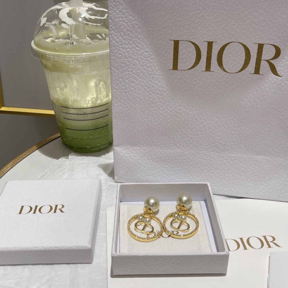 DIOR stud earrings