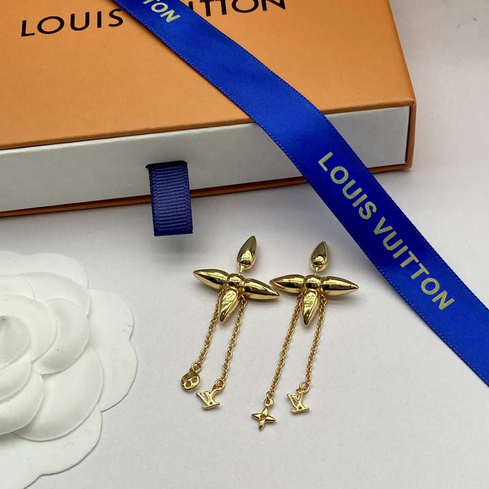 Louis Vuitton LV stud earrings