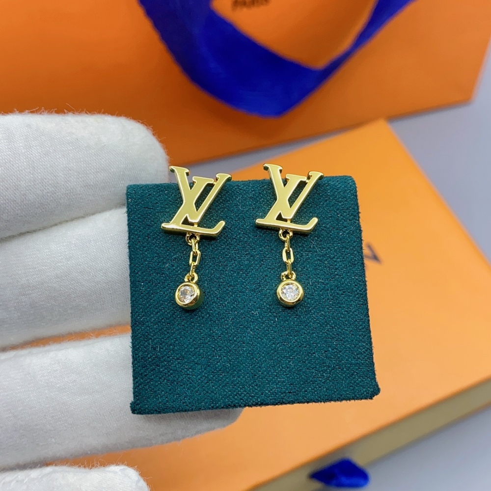 LV stud earrings
