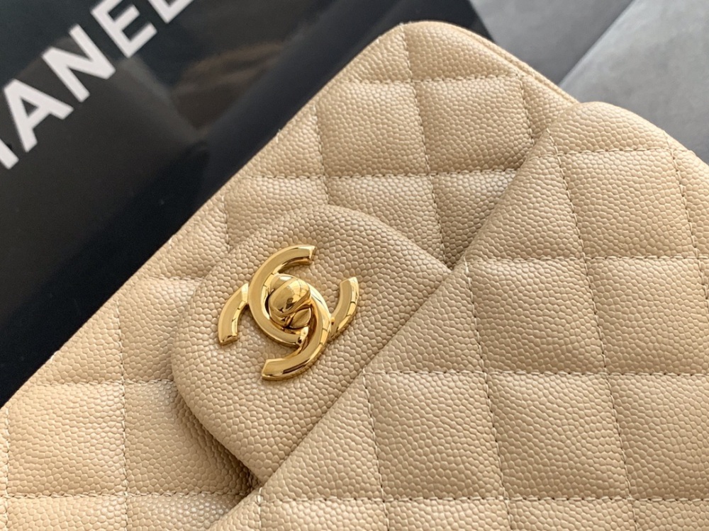 Chanel  cf mini  Flap caviar  A01115 Mirror Boutique