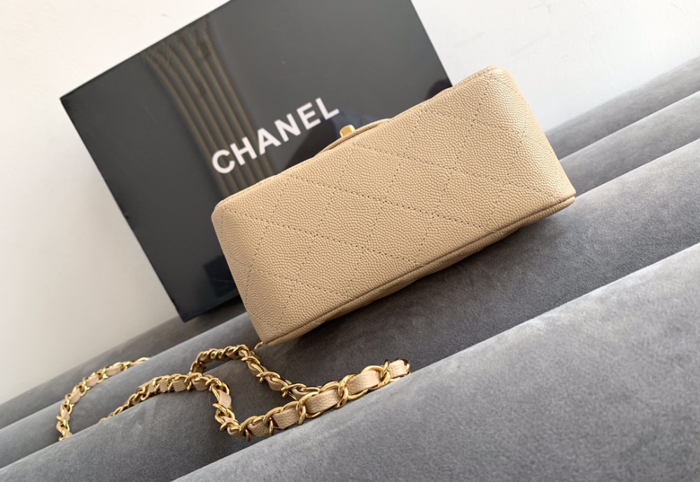 Chanel  cf mini  Flap caviar  A01115 Mirror Boutique