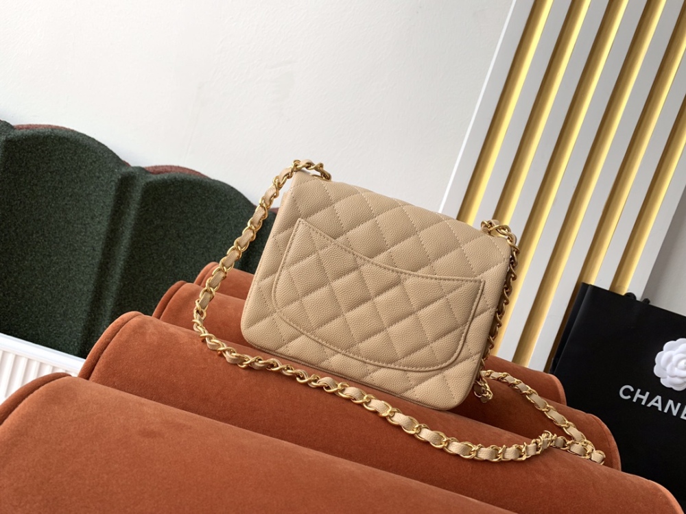 Chanel  cf mini  Flap caviar  A01115 Mirror Boutique