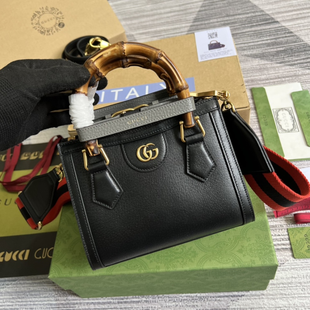 Gucci Aria bamboo  tote PM 702732 Mirror Boutique