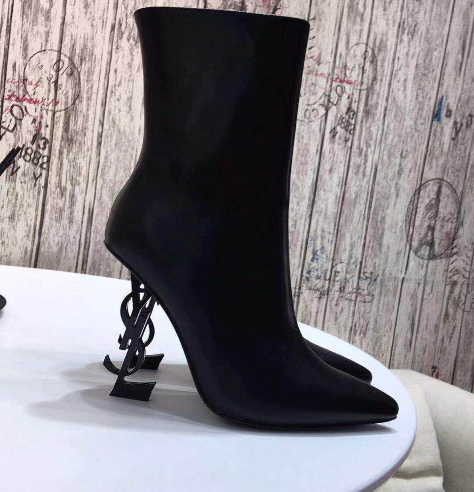YSL classic high heels boots