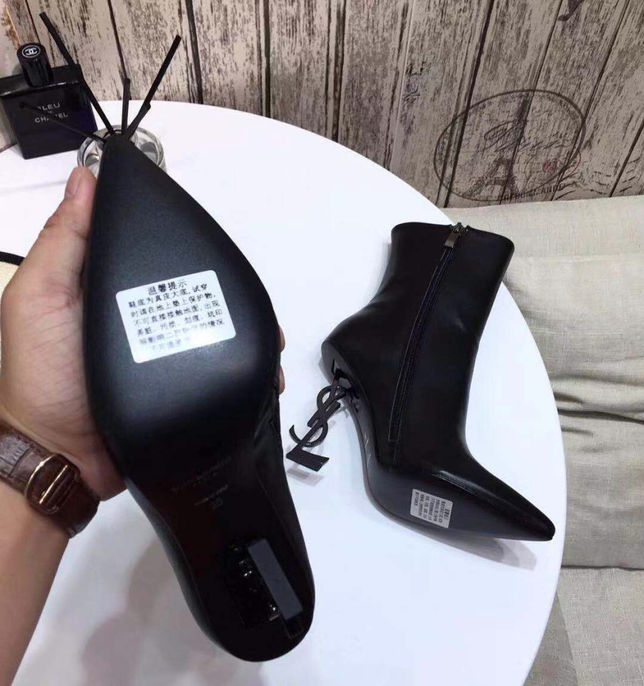YSL classic high heels boots