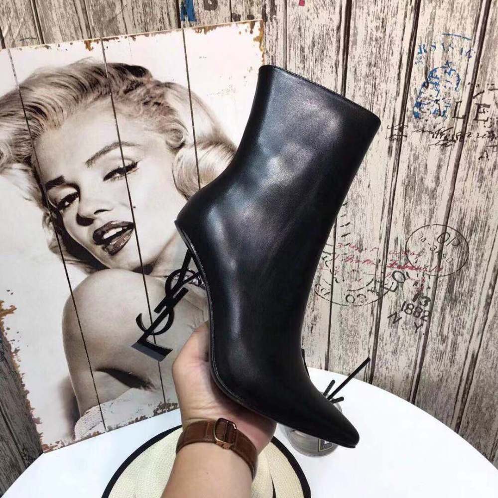 YSL classic high heels boots