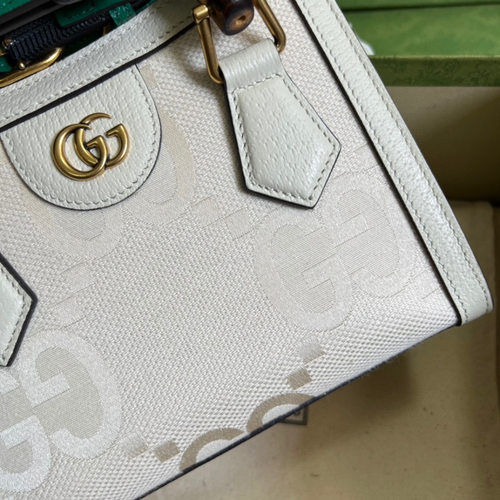 Gucci Aria bamboo  tote PM 702732 Mirror Boutique