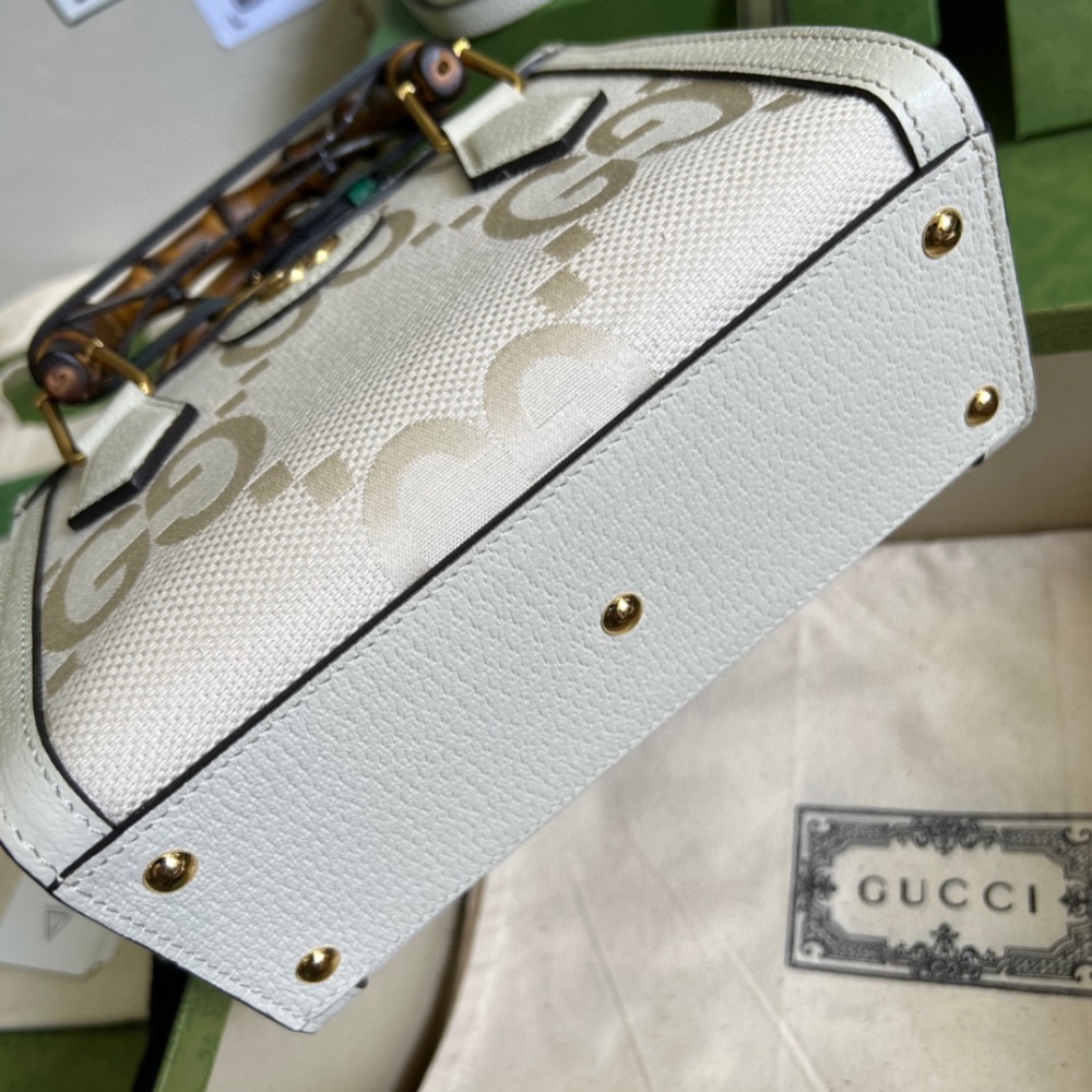 Gucci Aria bamboo  tote PM 702732 Mirror Boutique