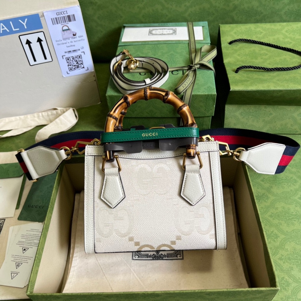 Gucci Aria bamboo  tote PM 702732 Mirror Boutique