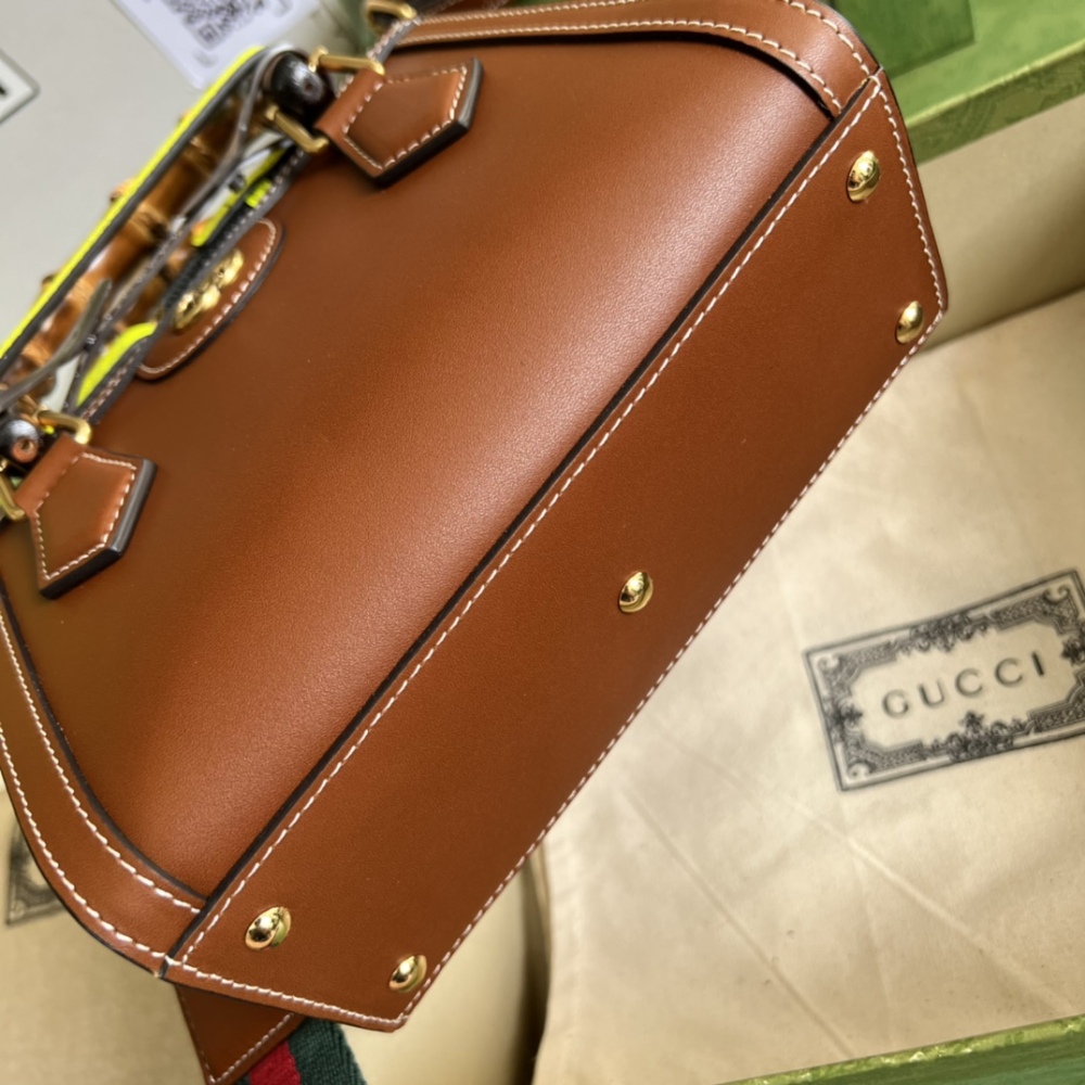 Gucci Aria bamboo  tote PM 702732 Mirror Boutique