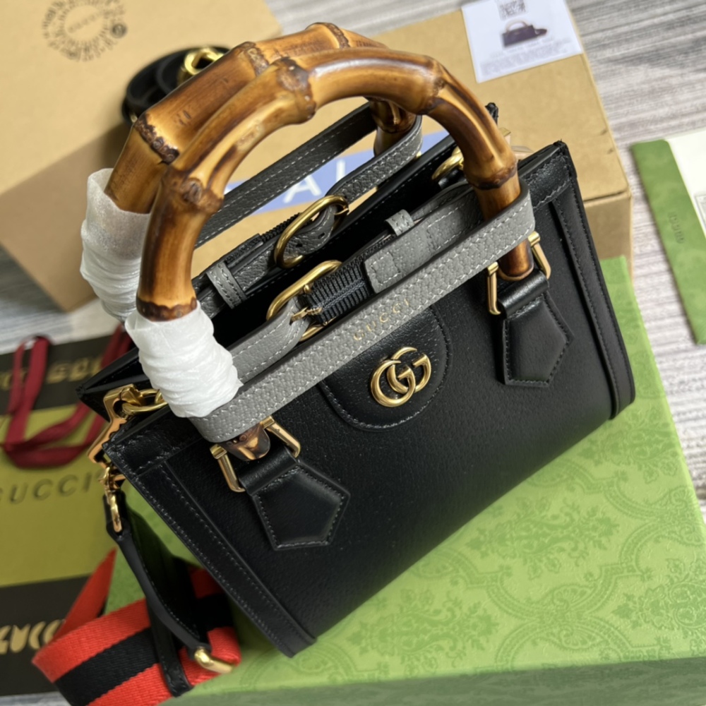 Gucci Aria bamboo  tote PM 702732 Mirror Boutique