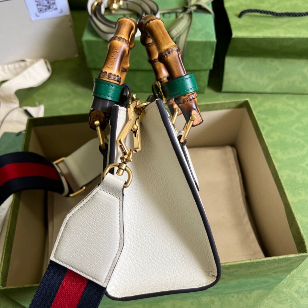 Gucci Aria bamboo  tote PM 702732 Mirror Boutique