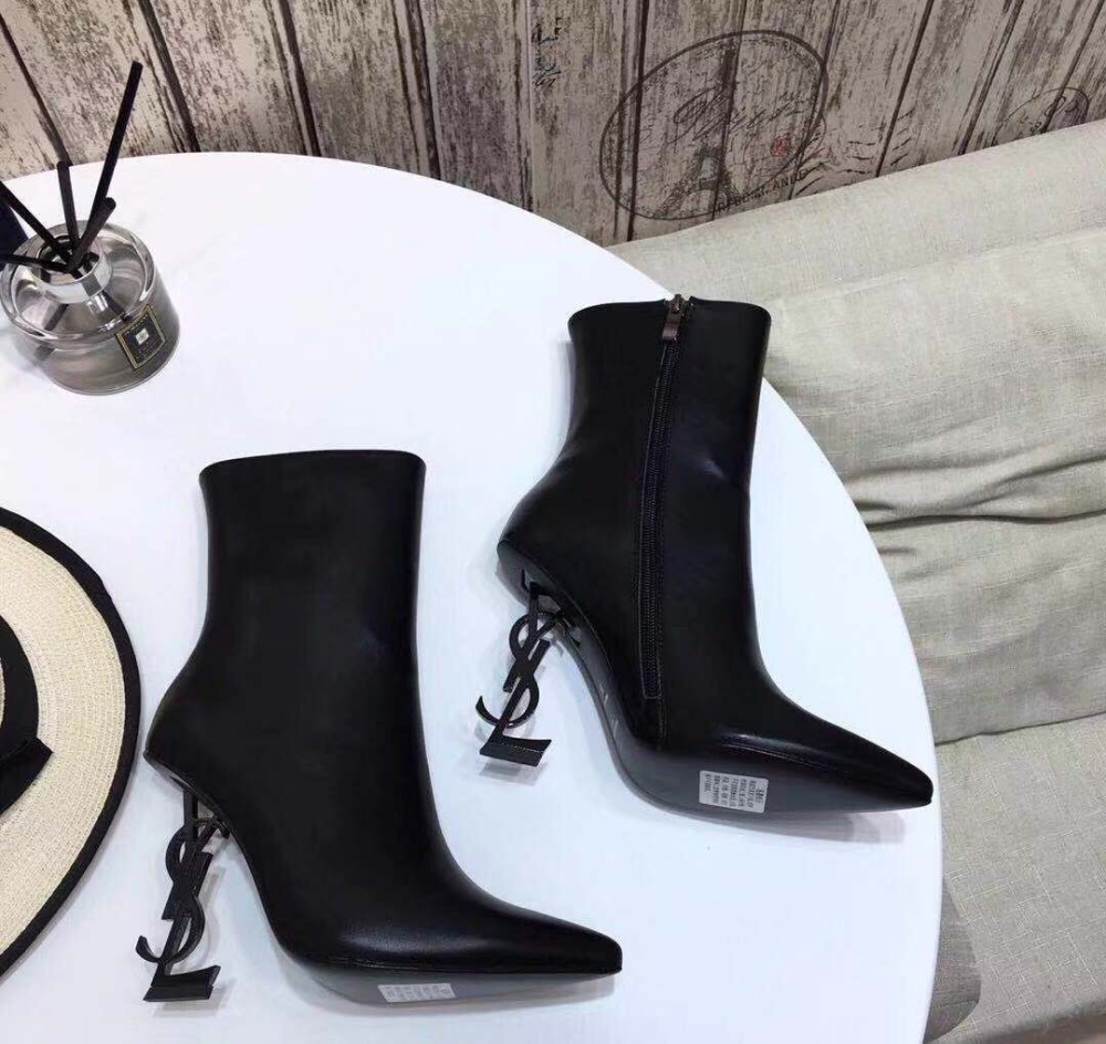 YSL classic high heels boots