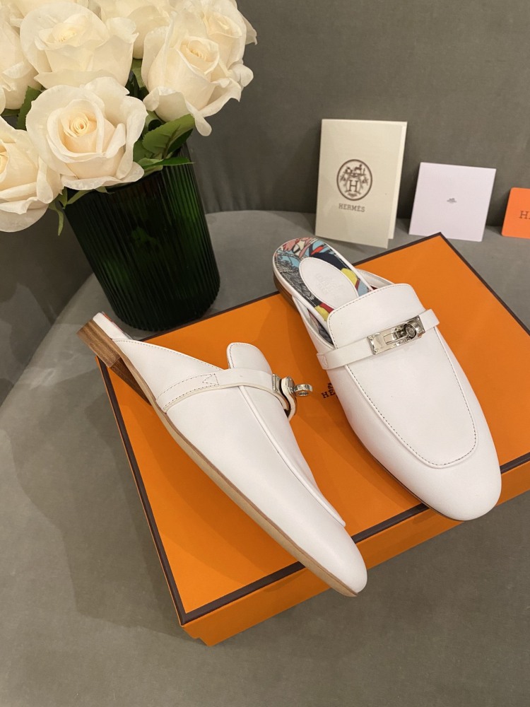 Hermes kelly slippers