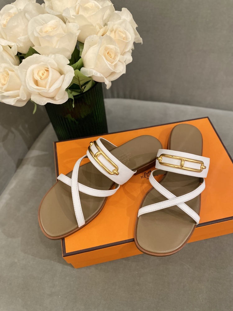Hermes kelly slippers 2022SS