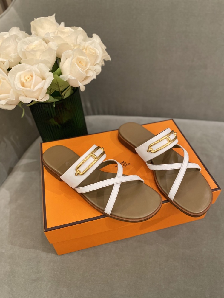 Hermes kelly slippers 2022SS