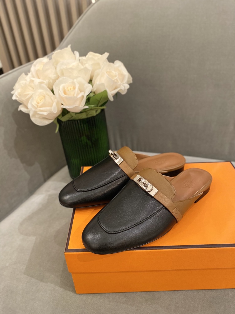 Hermes kelly slippers
