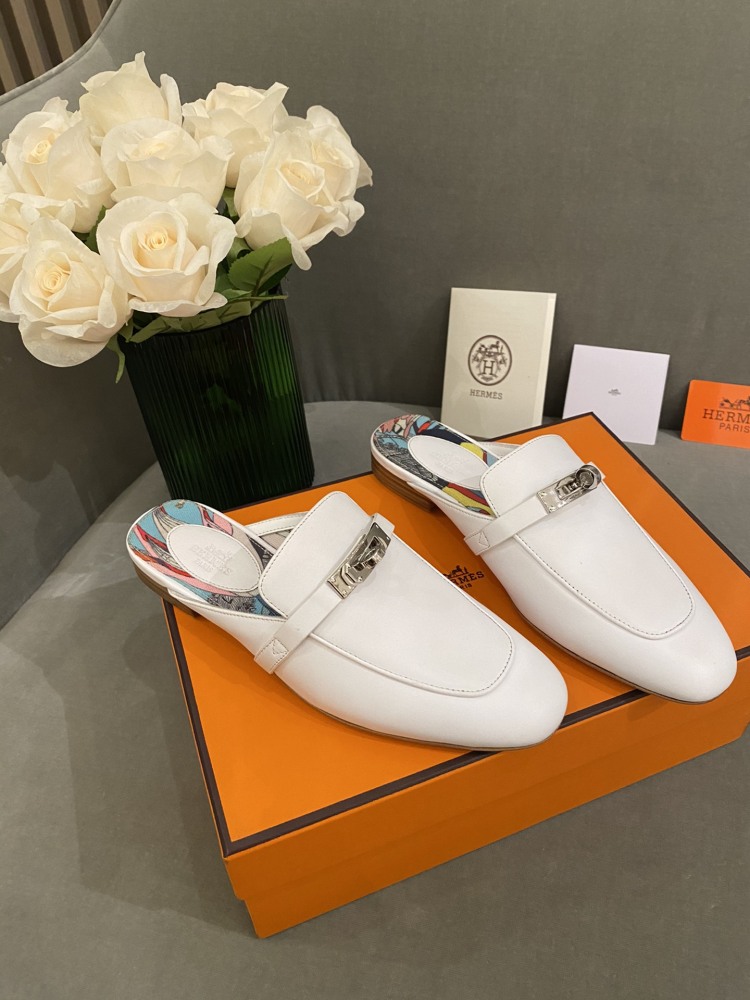Hermes kelly slippers