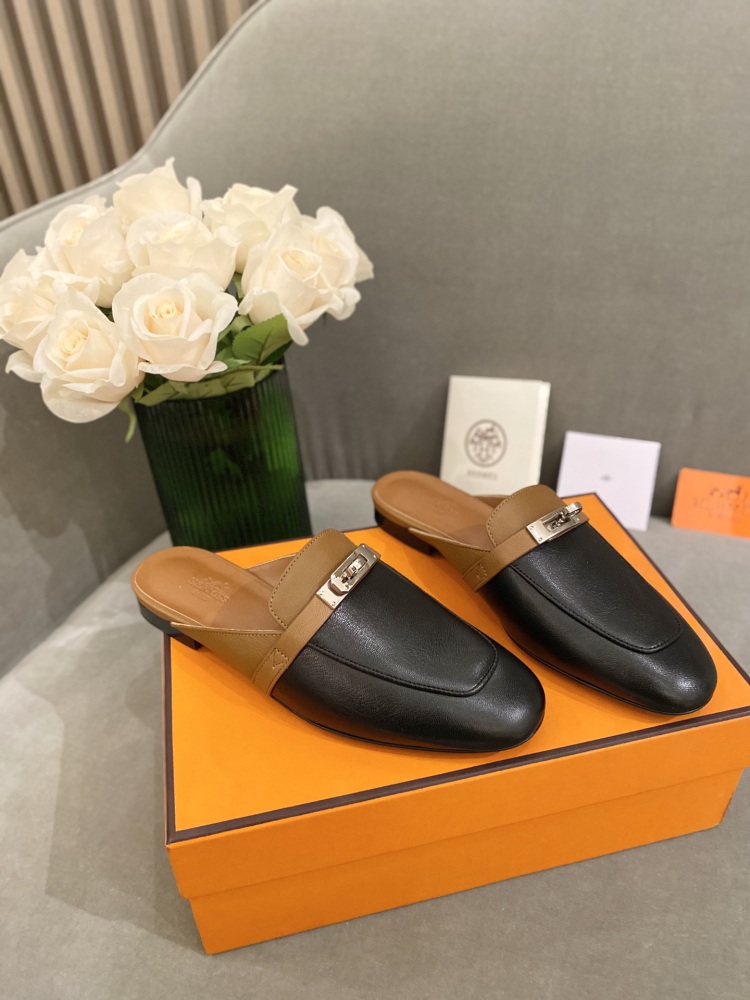 Hermes kelly slippers