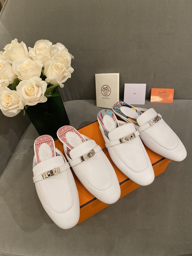 Hermes kelly slippers