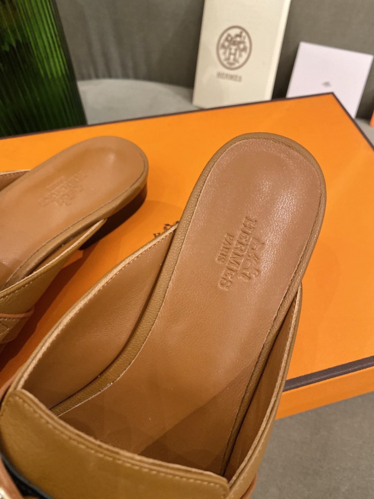Hermes kelly slippers