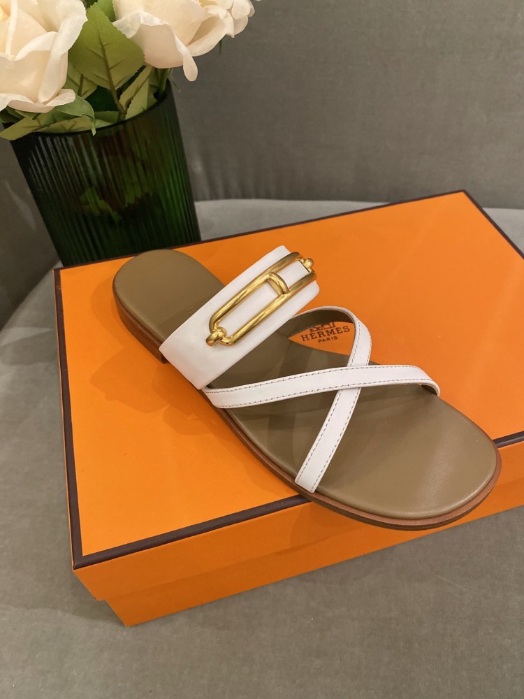 Hermes kelly slippers 2022SS