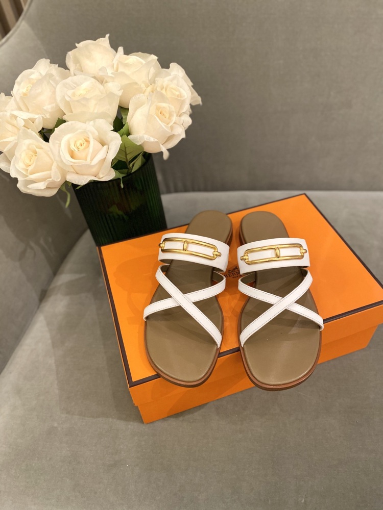Hermes kelly slippers 2022SS