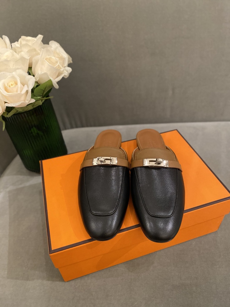 Hermes kelly slippers