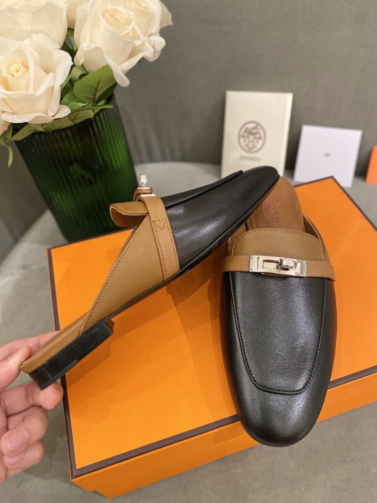 Hermes kelly slippers