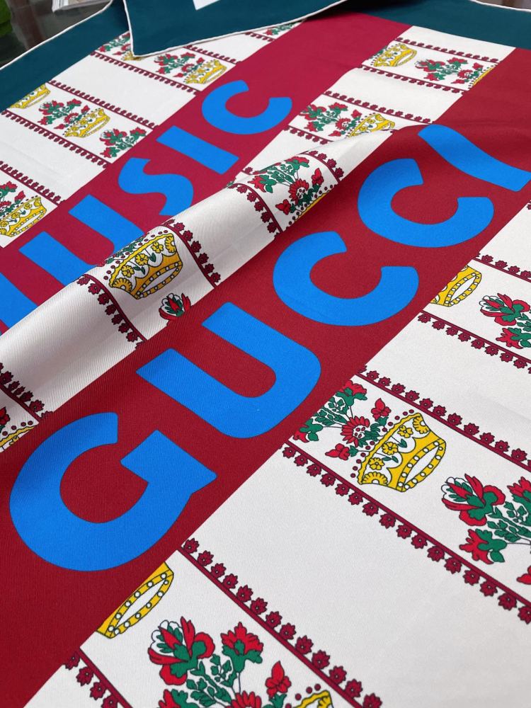 Gucci silk square scarf