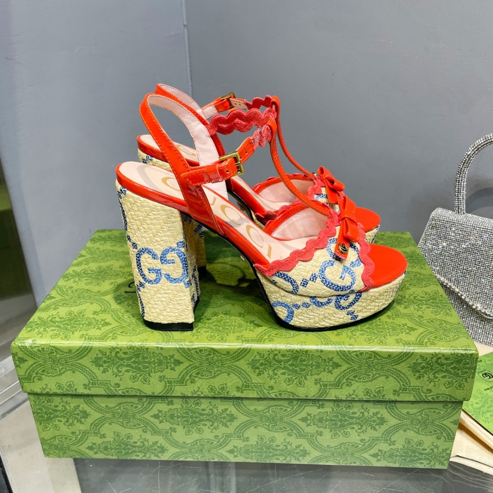 GUCCI sandals 12cm