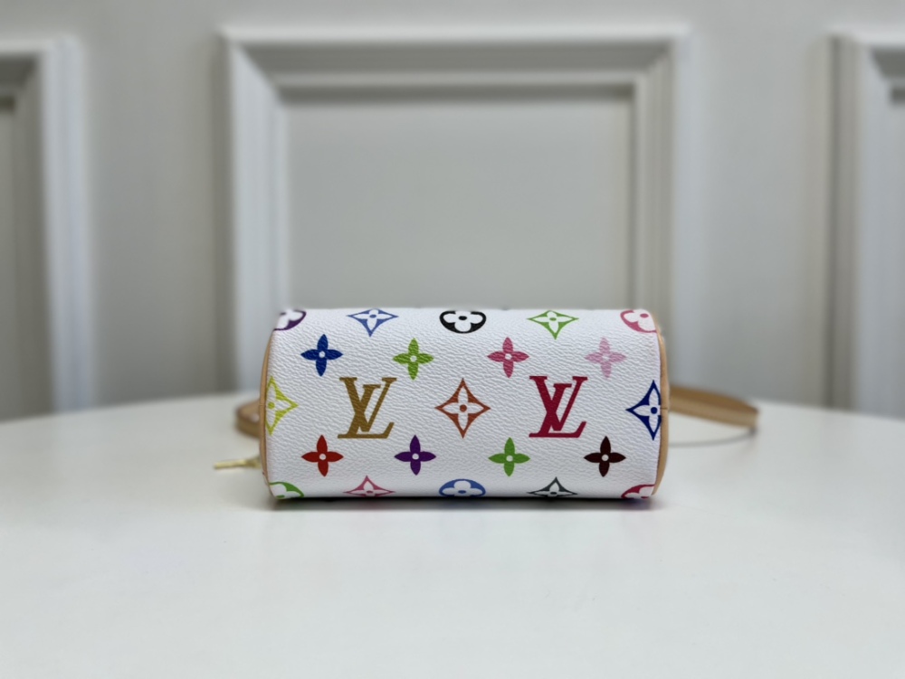 Louis Vuitton Medieval white SPEEDY HL Nano M92645/61252 Mirror boutique