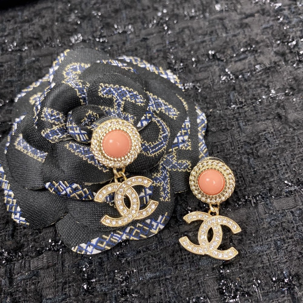 Chanel stud earrings