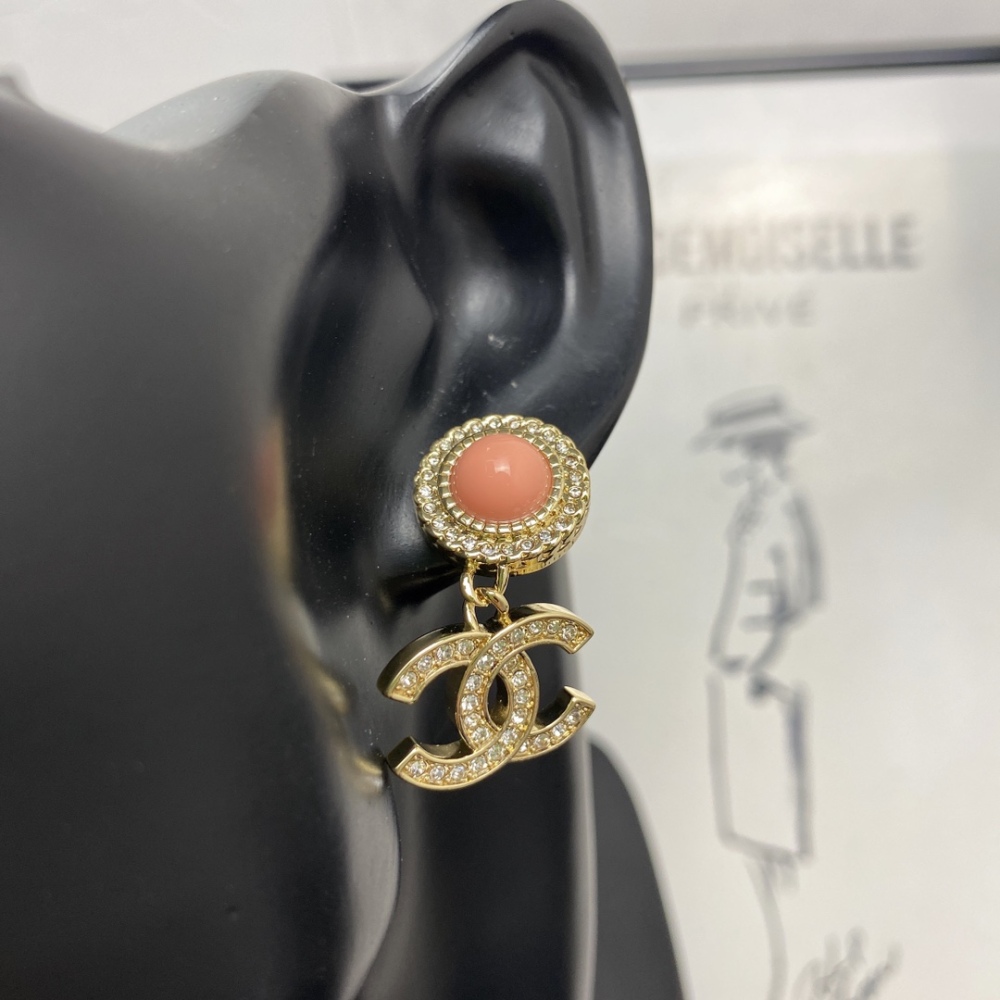 Chanel stud earrings