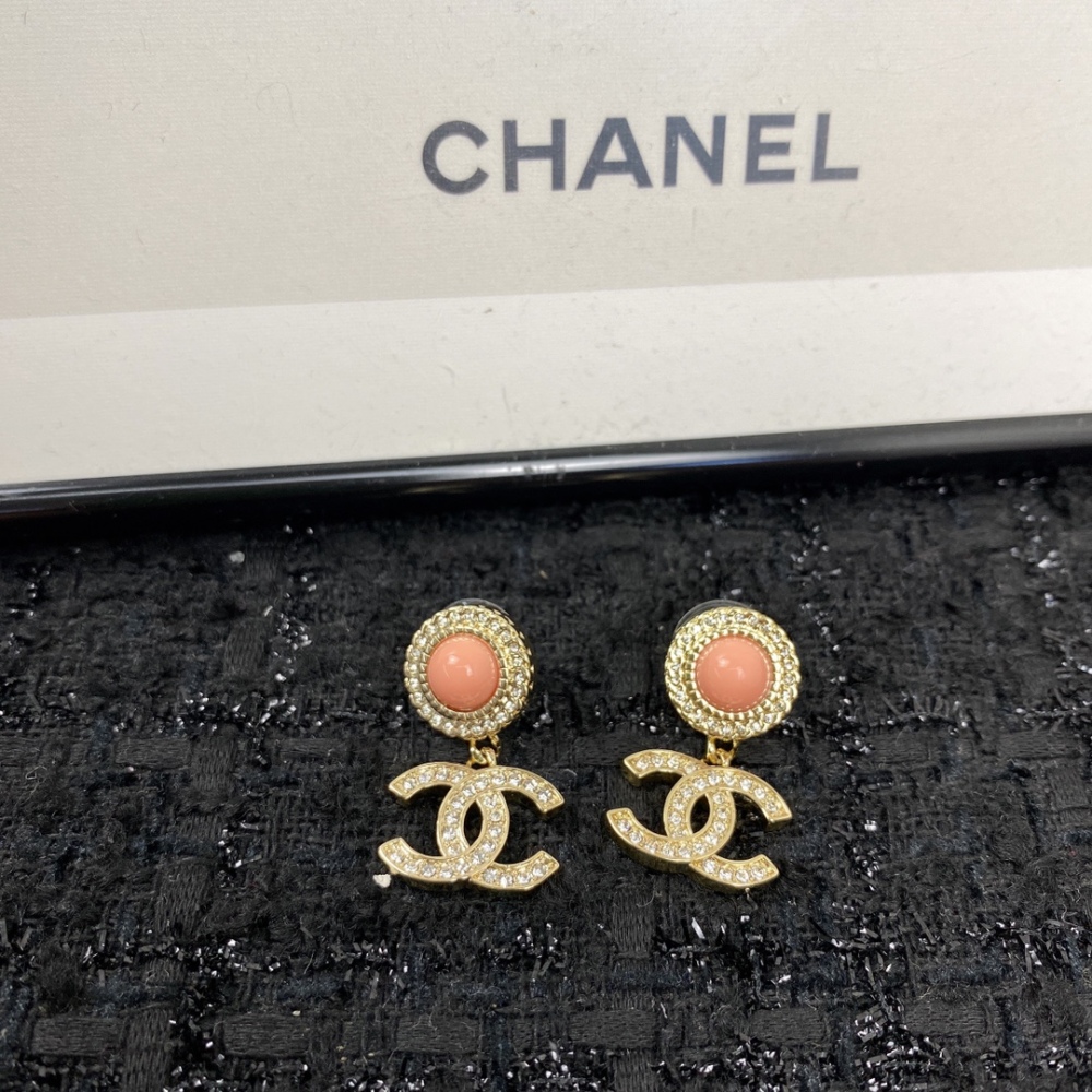 Chanel stud earrings
