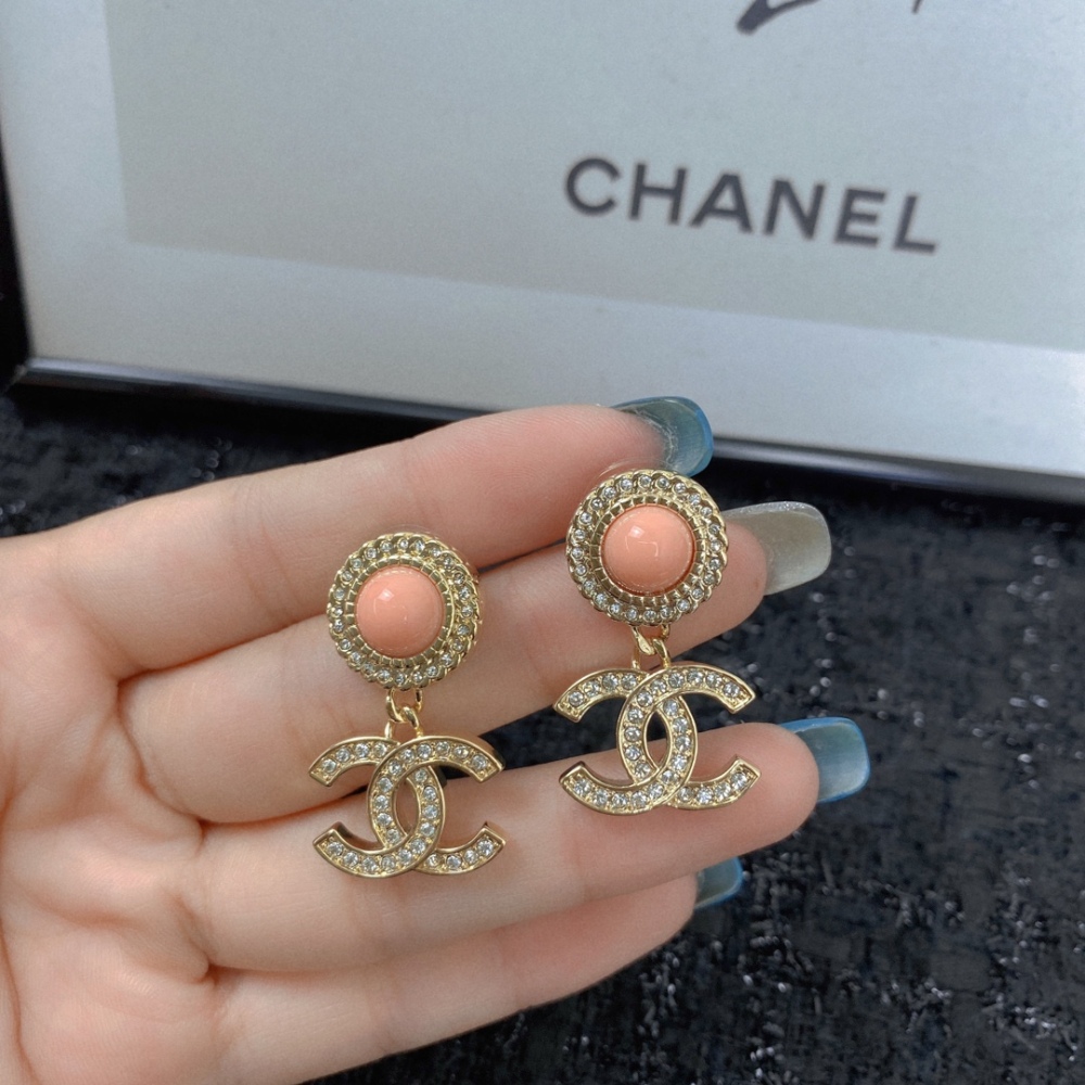 Chanel stud earrings