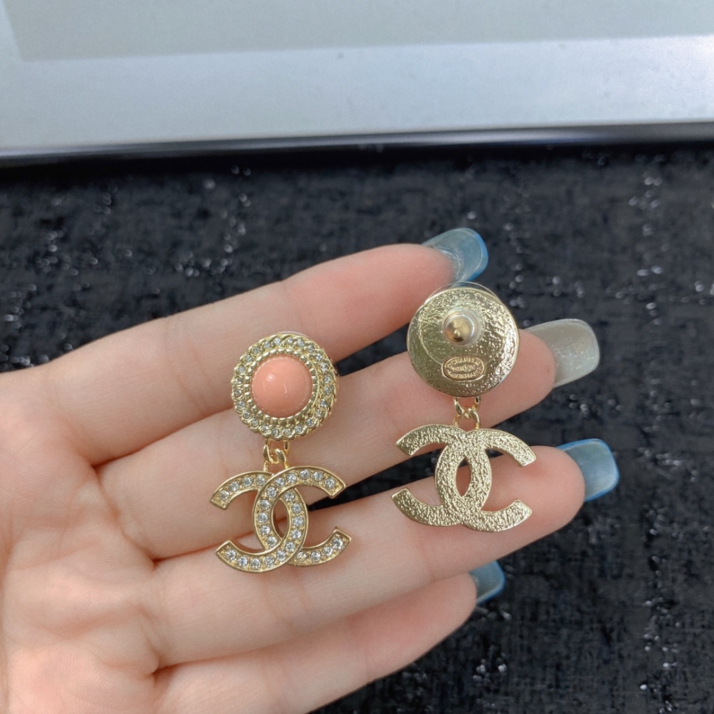 Chanel stud earrings