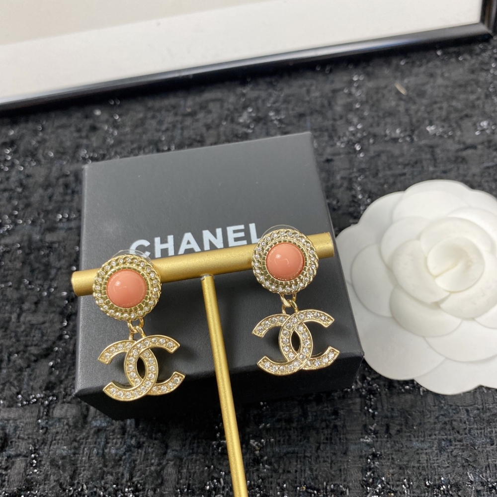 Chanel stud earrings