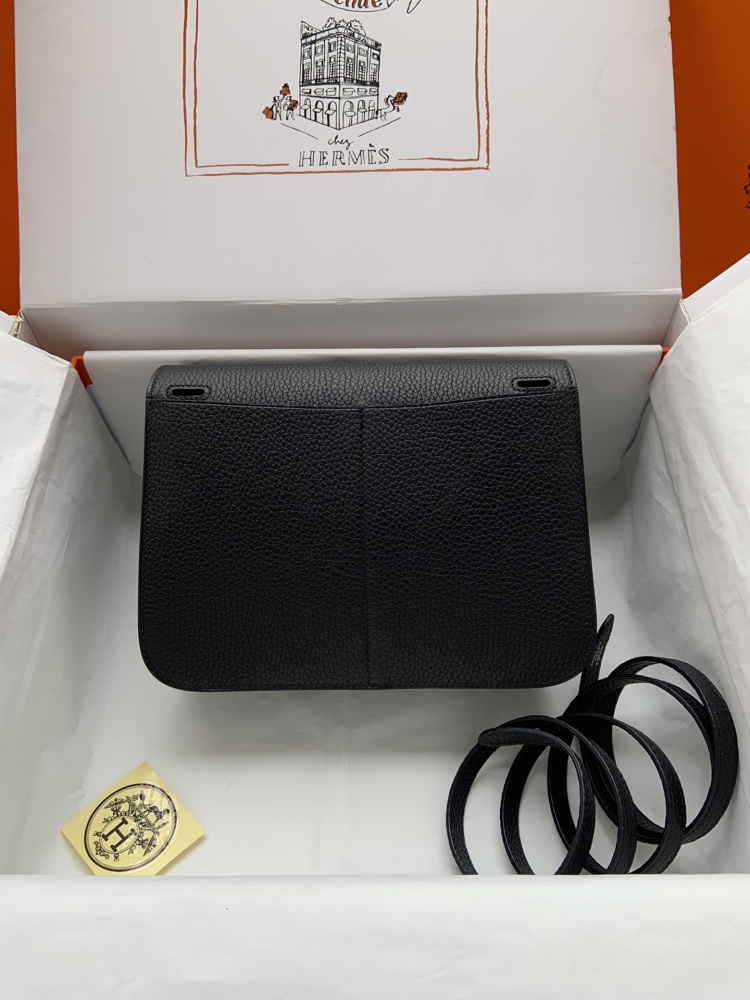 Hermès mini Halzan 25cm Mirror Boutique（semi hand stitched）
