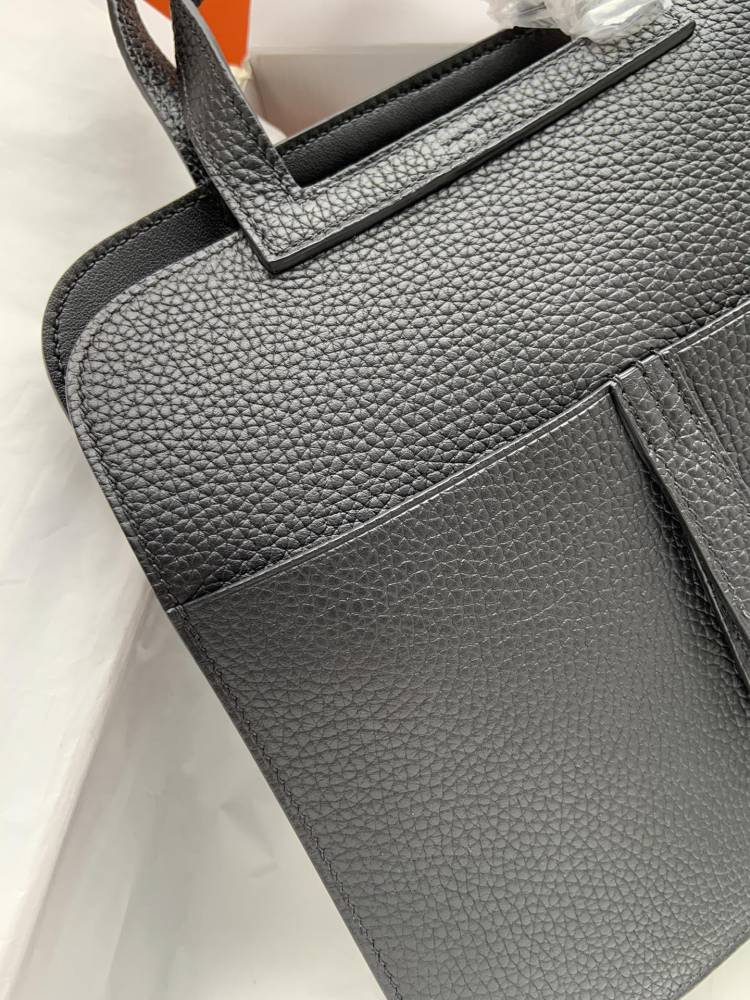Hermès mini Halzan 25cm Mirror Boutique（semi hand stitched）