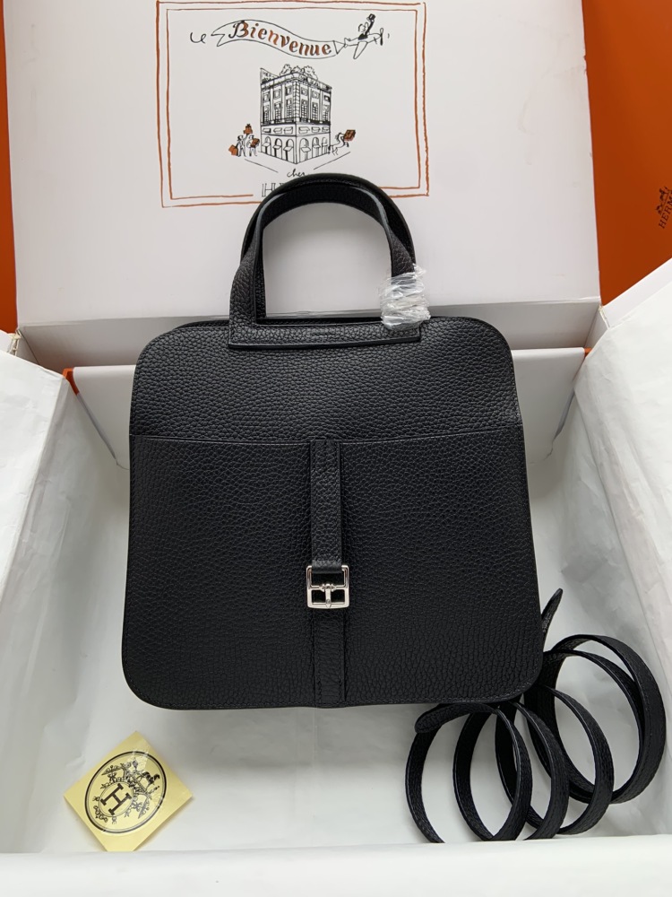 Hermès mini Halzan 25cm Mirror Boutique（semi hand stitched）