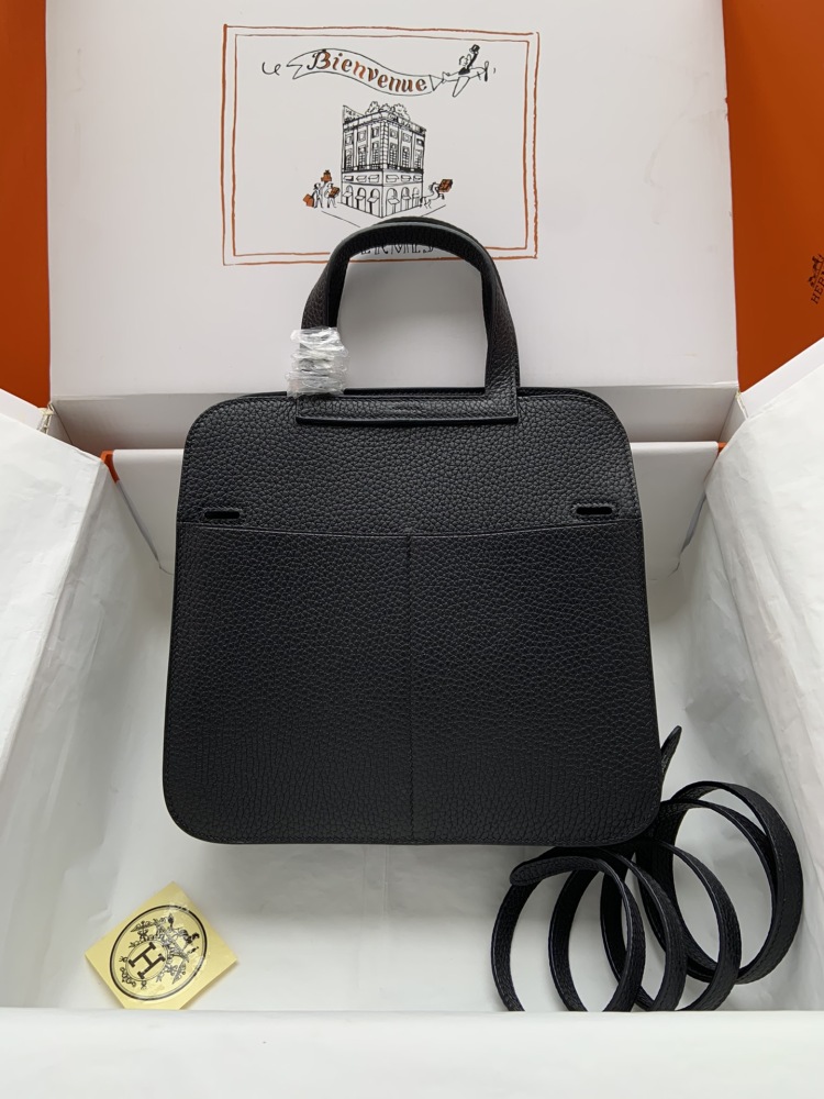 Hermès mini Halzan 25cm Mirror Boutique（semi hand stitched）