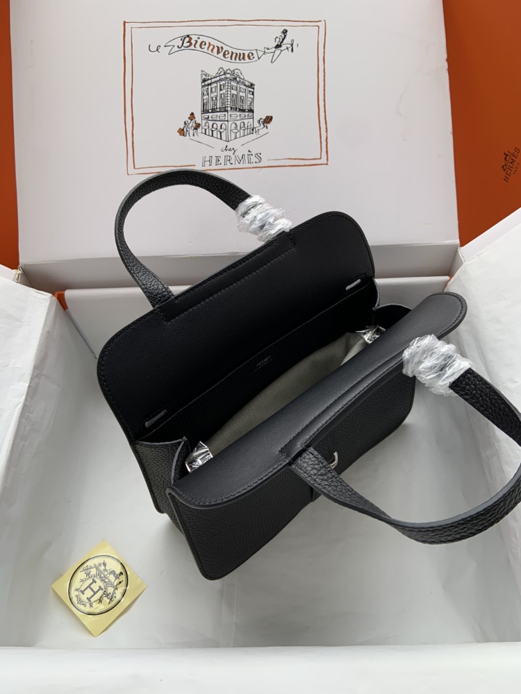 Hermès mini Halzan 25cm Mirror Boutique（semi hand stitched）