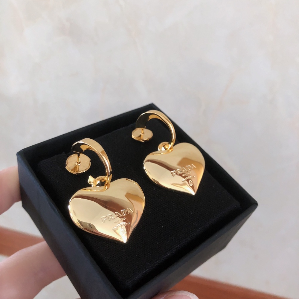 Prada stud earrings