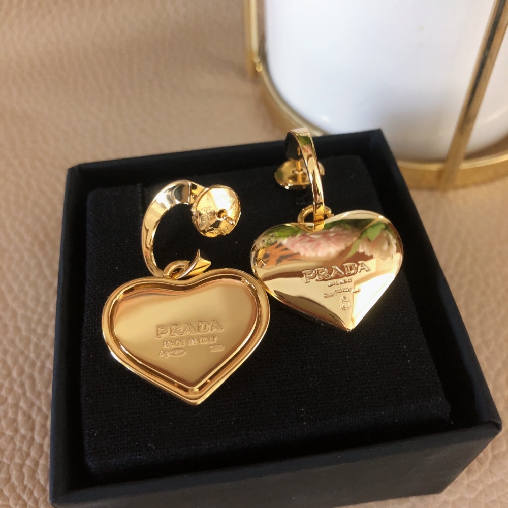 Prada stud earrings