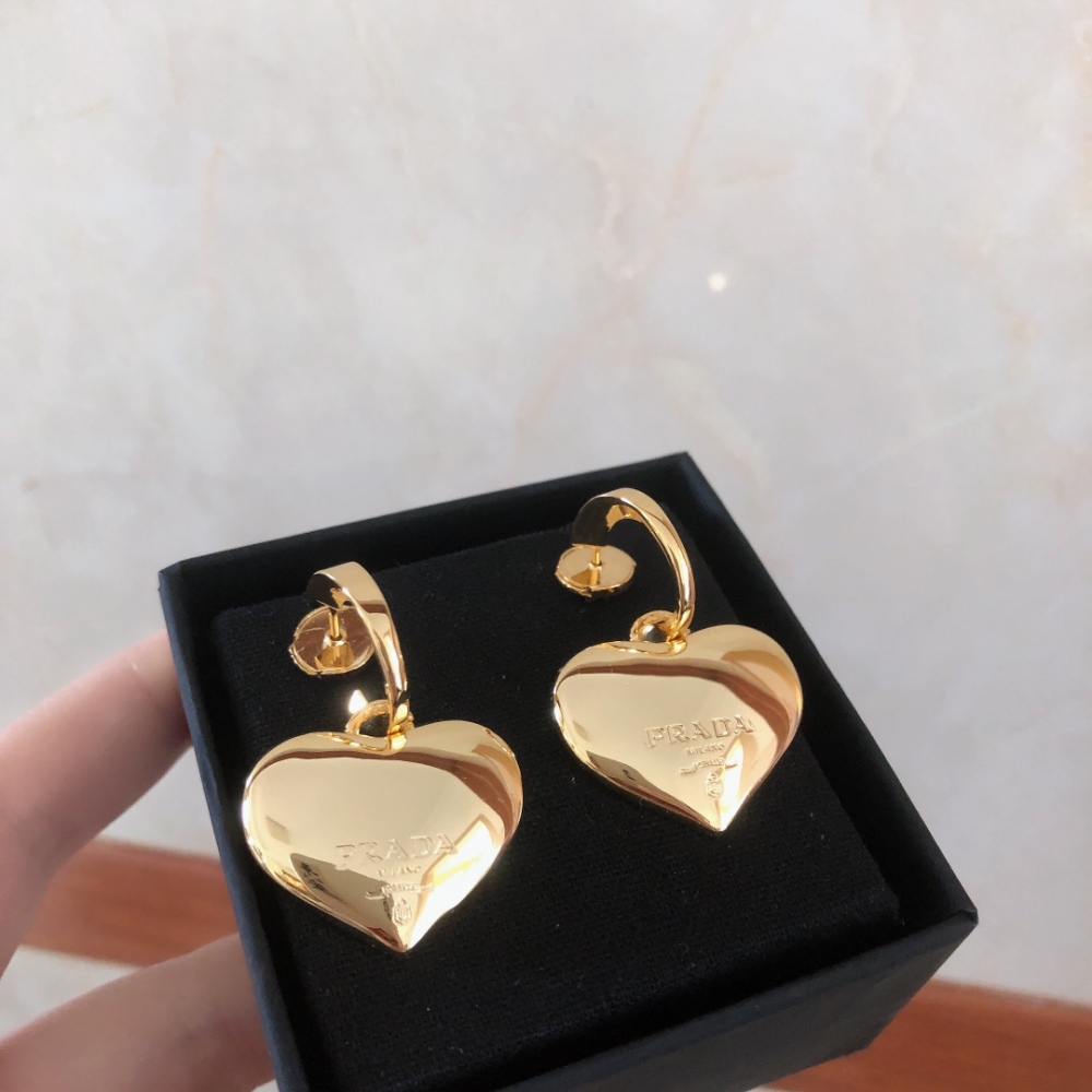 Prada stud earrings