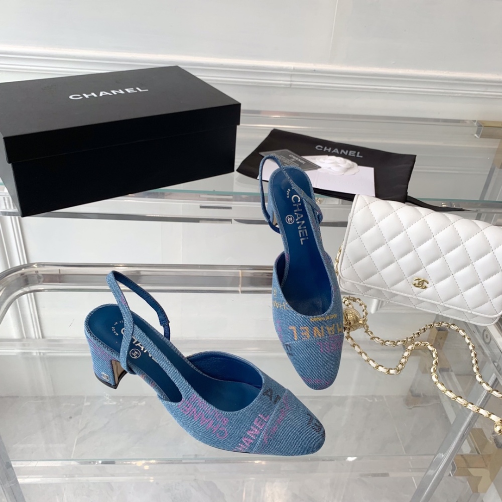 Chanel sandals 6.5cm