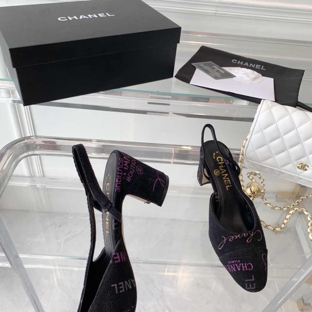 Chanel sandals 6.5cm