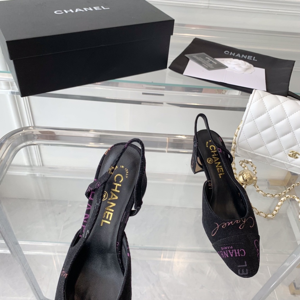 Chanel sandals 6.5cm