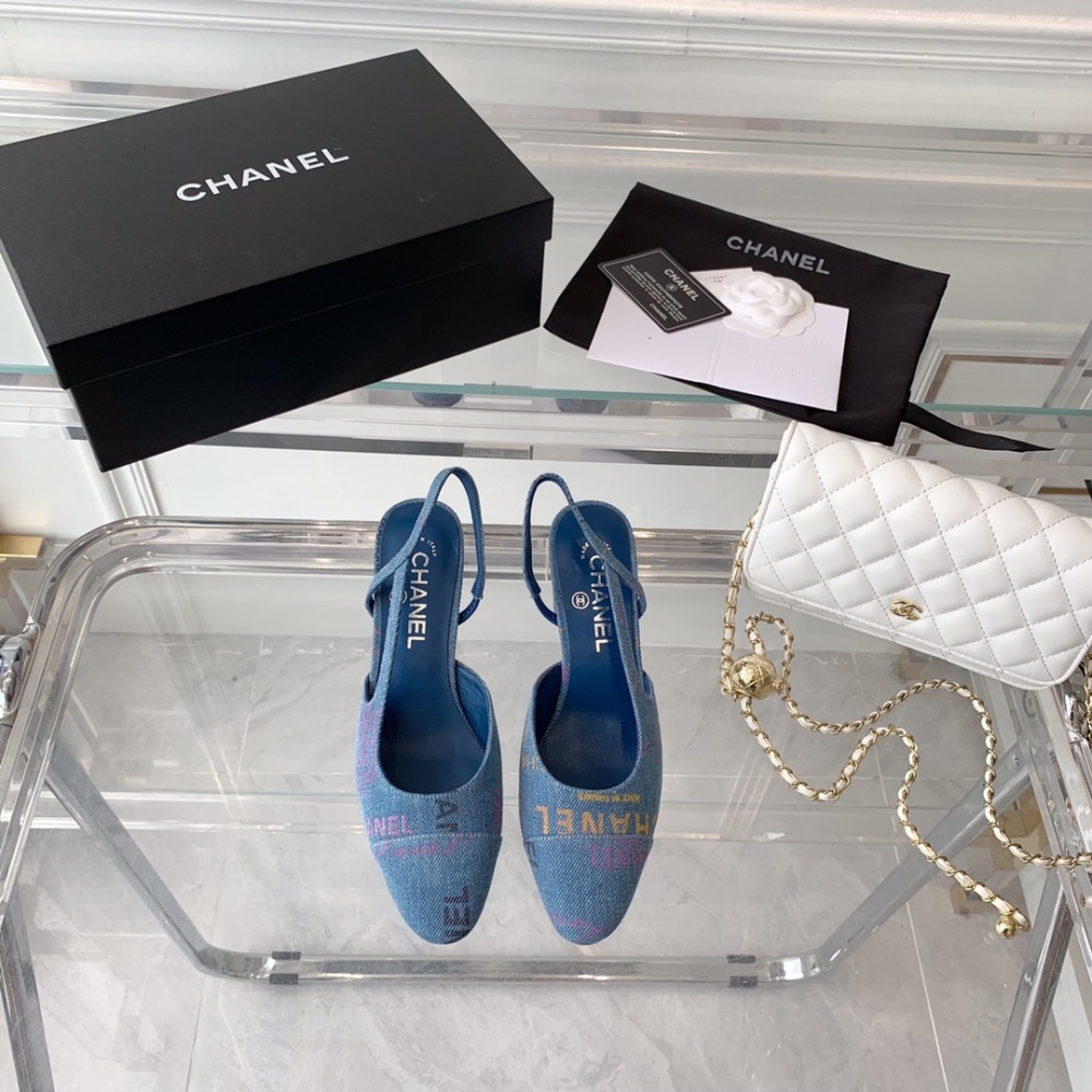 Chanel sandals 6.5cm